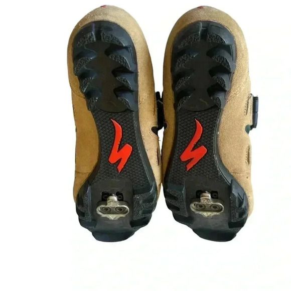 Specialized Sport Mountain Bike MTB Suede Cycling Shoes 610-1238 Size 39/ US 8 - Picture 10 of 13